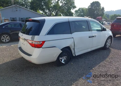 2012 Honda Odyssey Lx z USA, uszkodzony, nr VIN 5FNRL5H20CB124325